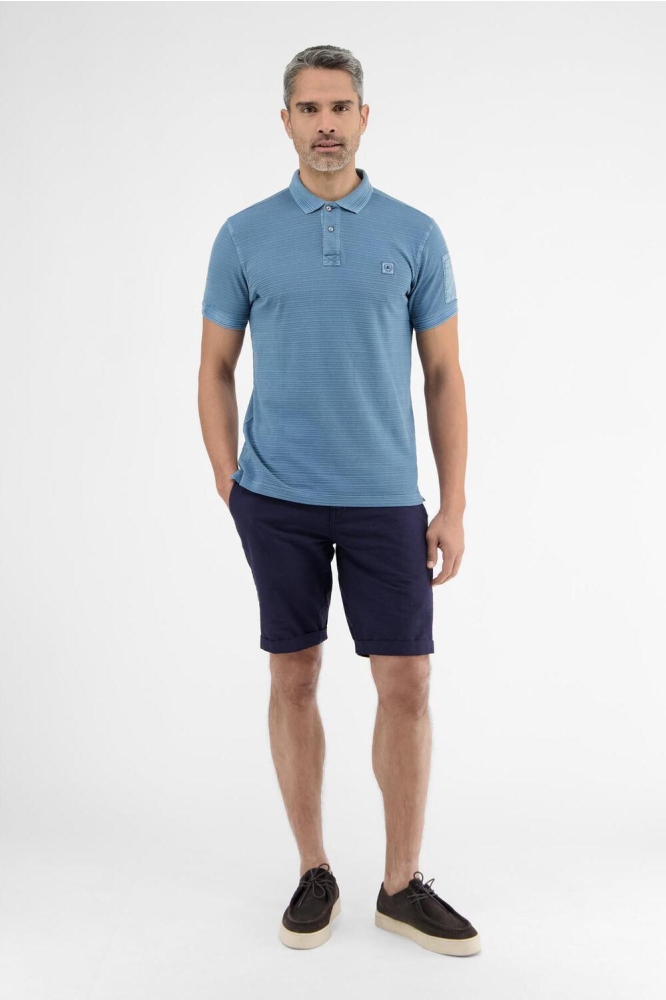 POLOSHIRT MET TONALE STREPEN 2533238 443